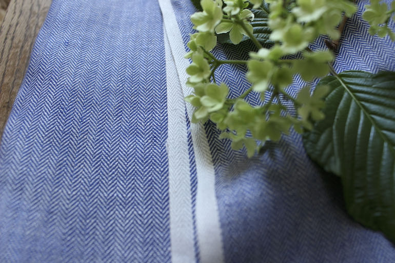 LINNET Linen herringbone No.17 C#19